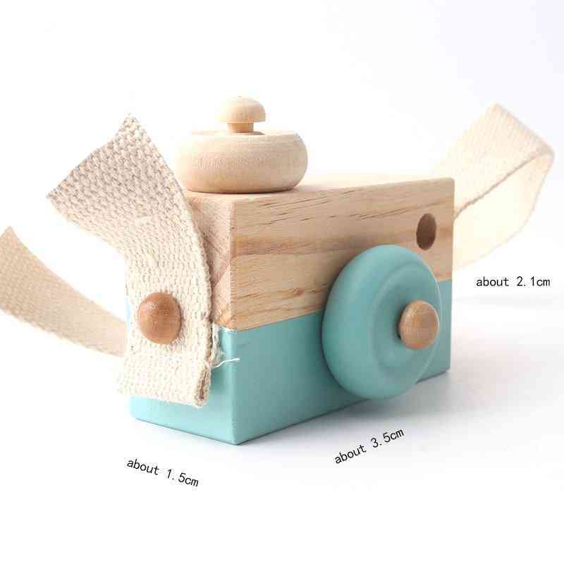 1kpl puinen muoti kamera - montessori lelu lapsille