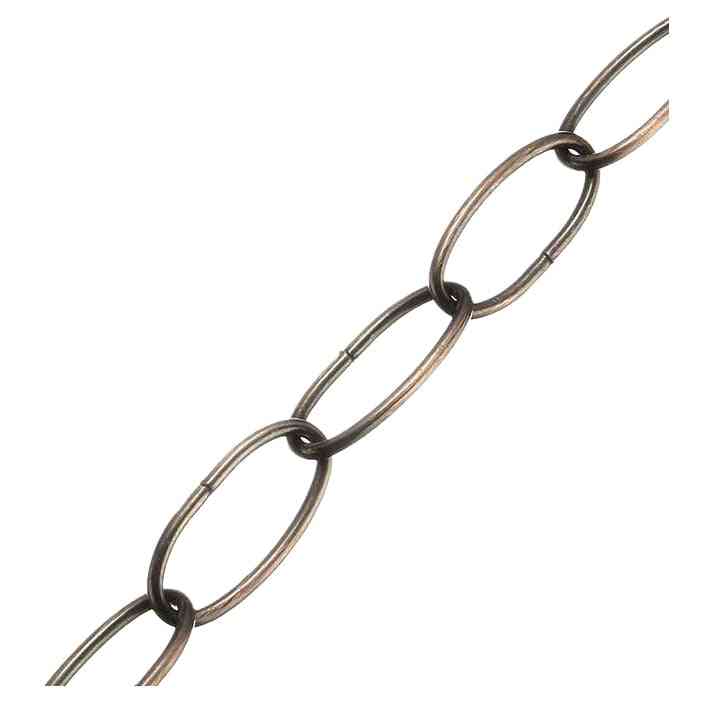 Nehrđajući čelik, fleksibilni lanac od 1 m za vintage luster, viseća svjetiljka