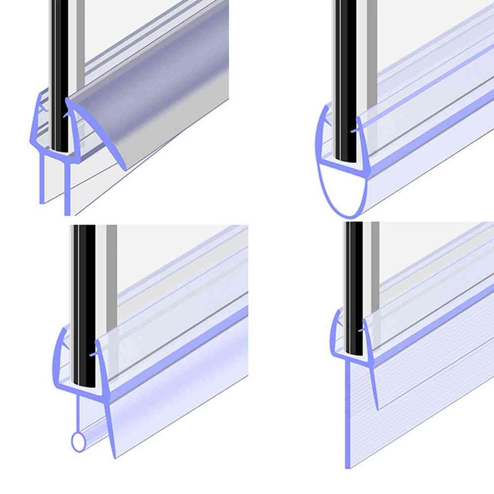 Bath Shower Screen Door Seal Strip, Window Glass Fixture Daily Tools