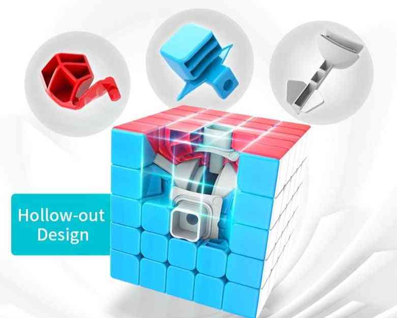 5x5x5 couches de cube magique - jeu éducatif de cubes de puzzle de vitesse 5x5 pour enfants - 2x2 et 3x3