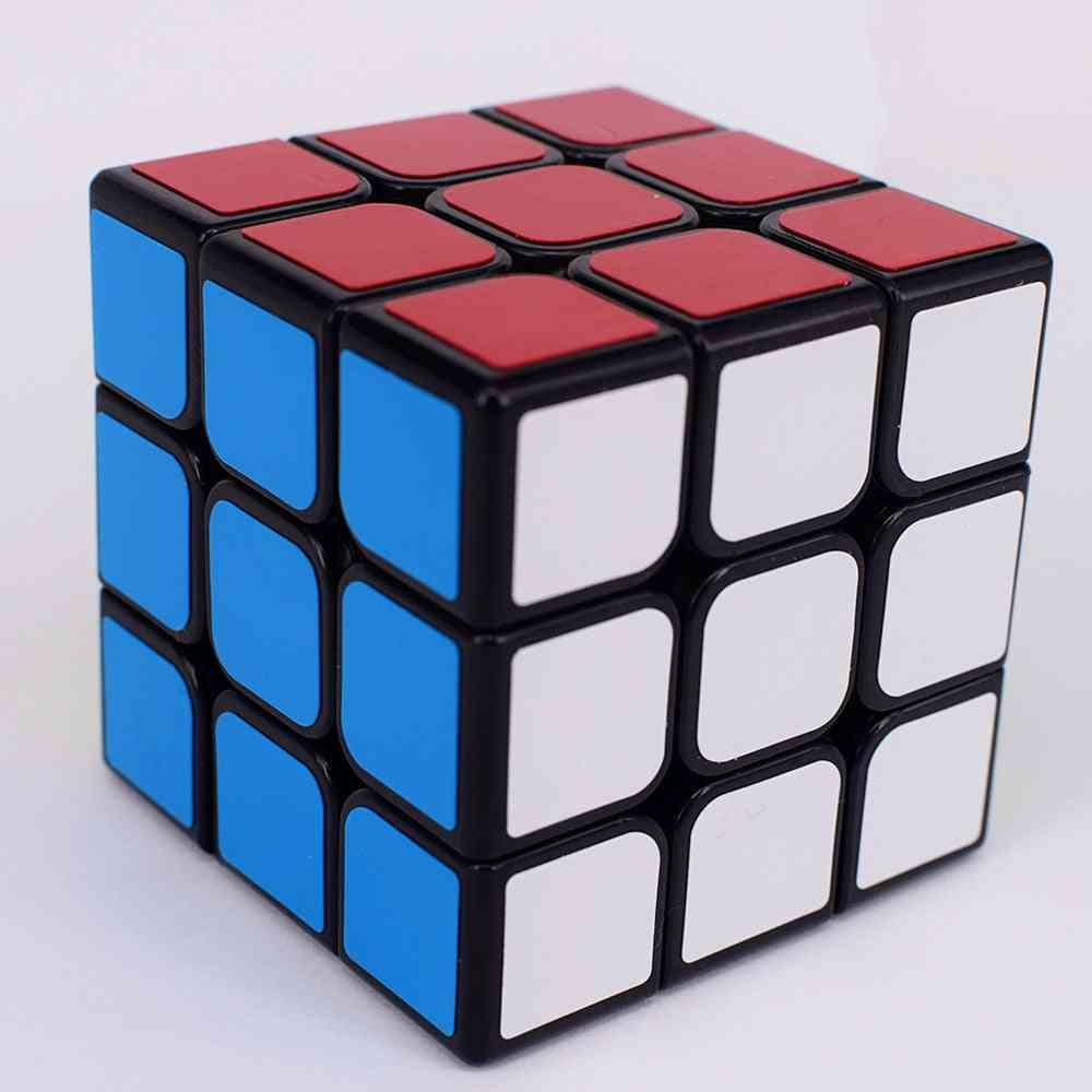 2x2x2 / 3x3x3 / 4x4x4 / 5x5x5 magisk kub - hastighetskubpussel för barn - svart