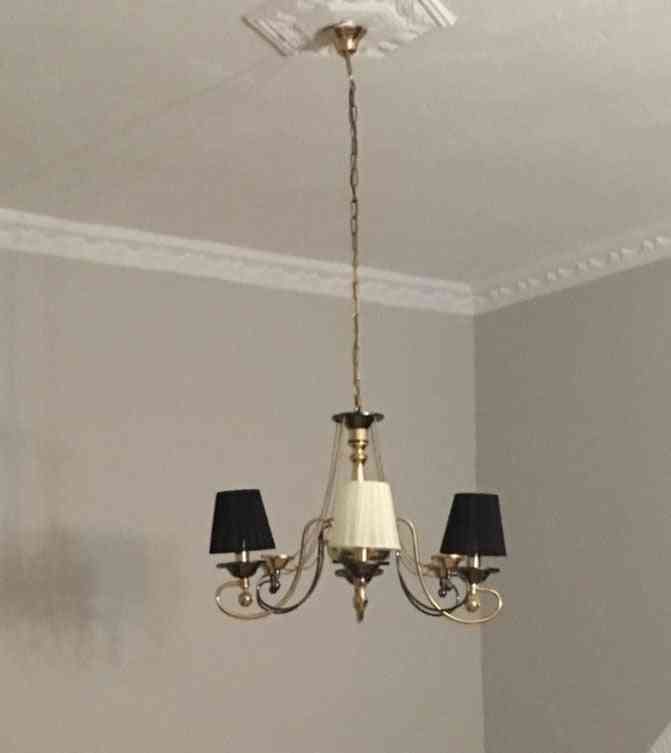 12cm Modern Lace Chandelier Lampshades