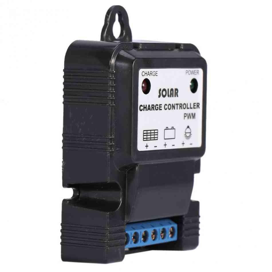 Solar Battery Charge Controller-regulator With Led Indicator