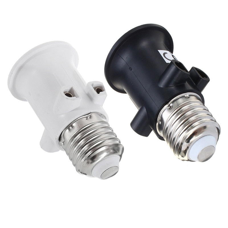 Fireproof E27 Bulb Adapter -lamp Holder Base