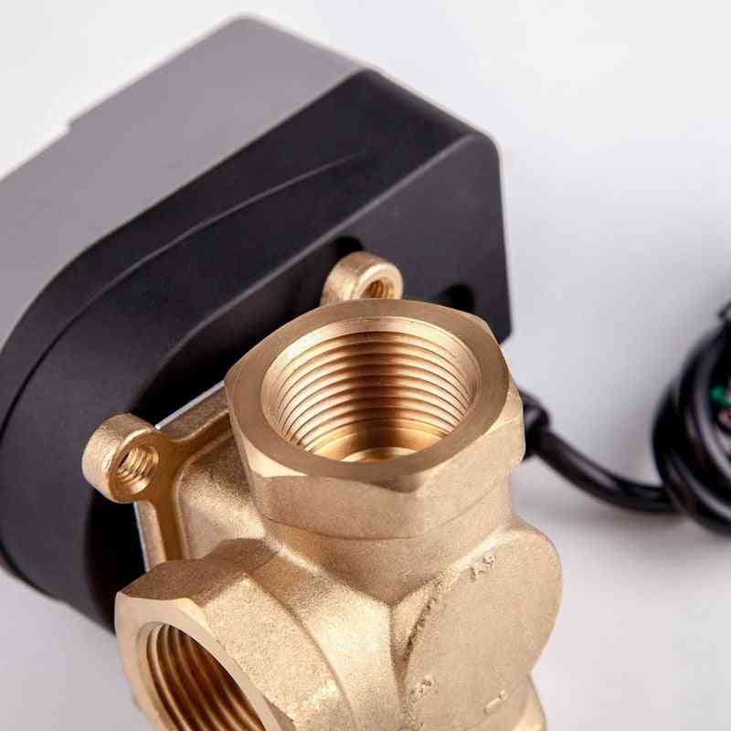 Quality 220v Electric T-valve, With  Three-way