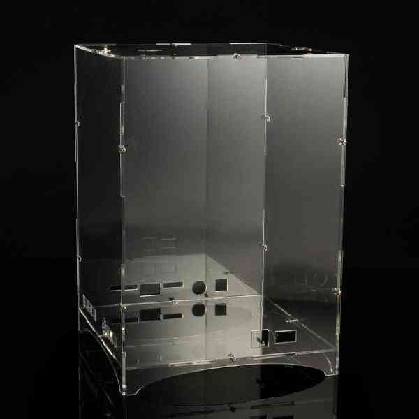 Led 3d Light Cube Kit, Acrylic Case- Music Spectrum Shellbox