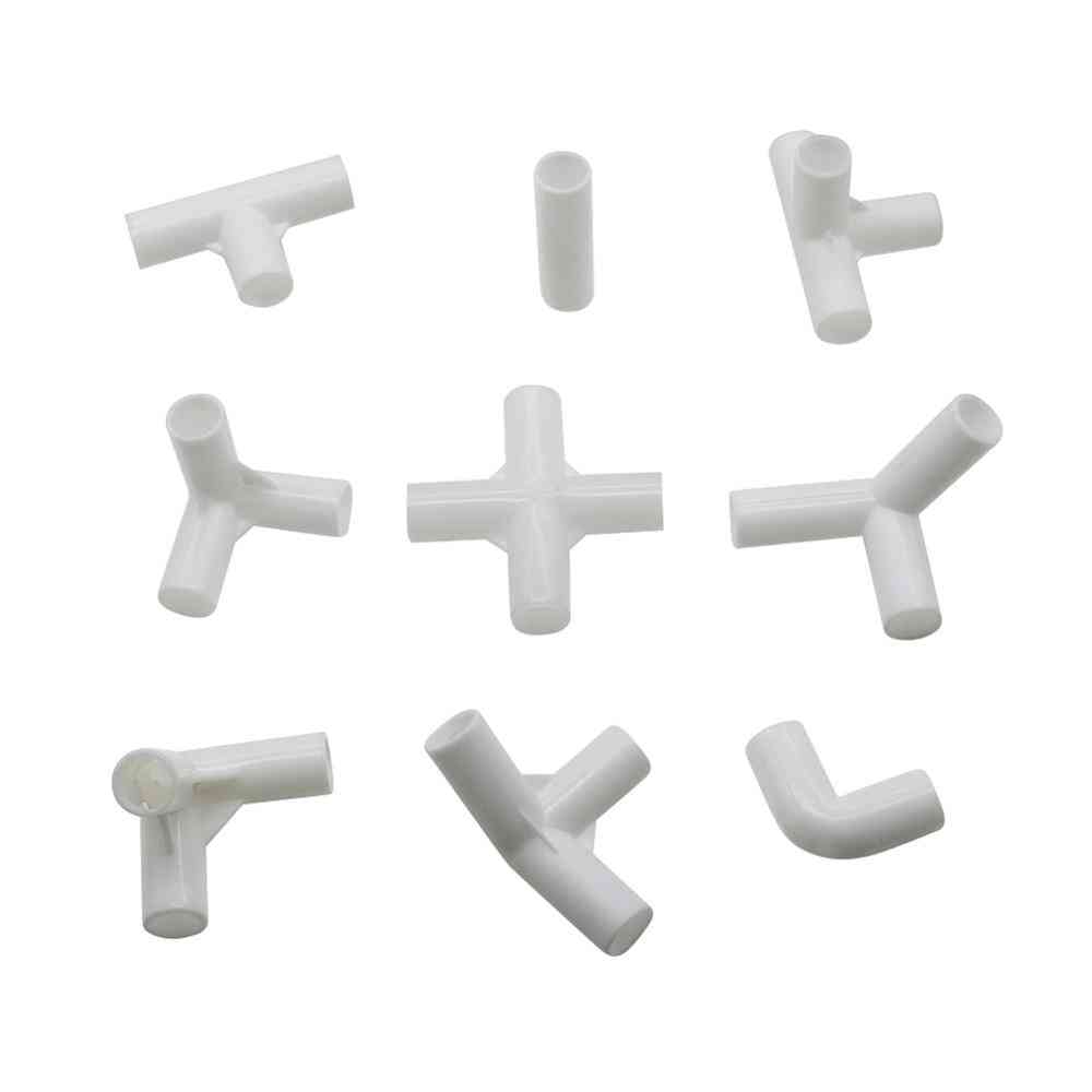 Pvc Straight Elbow Cross Connector -joint Tee Pipe
