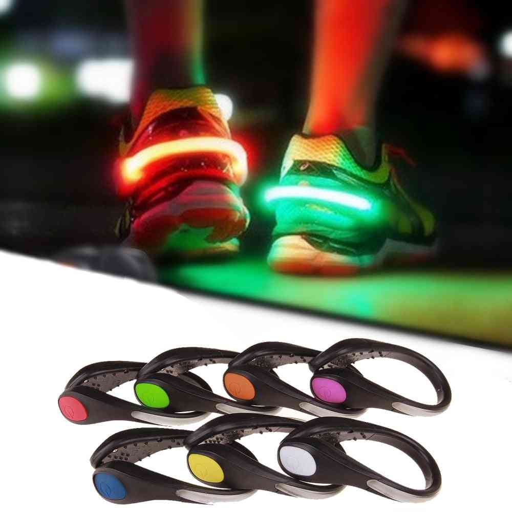 Shoe Clip, Night Safety Warning Led- Bright Flash Light