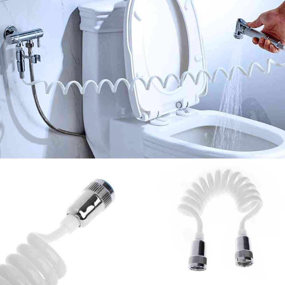 Tuyau de douche flexible pour la plomberie d'eau WC bidet pulvérisateur ligne téléphonique (150 cm) -