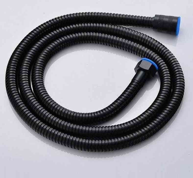 Tubo flexível de mangueira de chuveiro de aço inoxidável de 1,5 m, trava dupla com tubos internos epdm