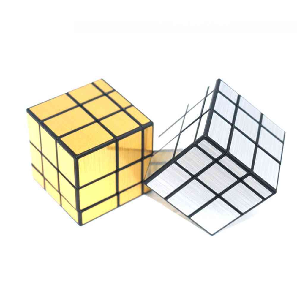 3x3x3 Mirror Magic Cube Puzzle With Stickers