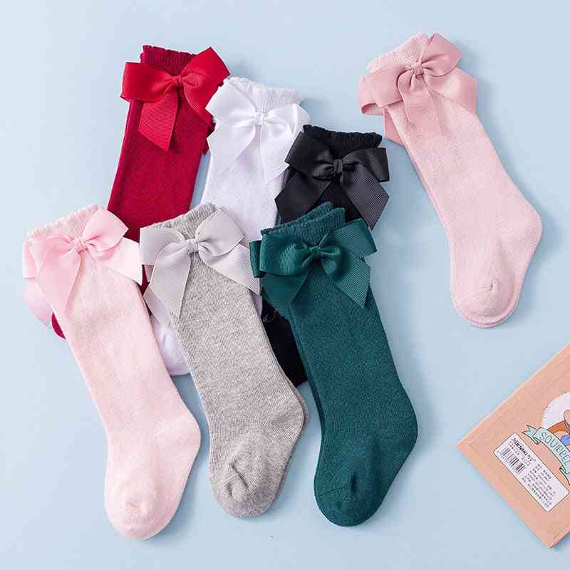 Newborn Socks - Big Bow Knee