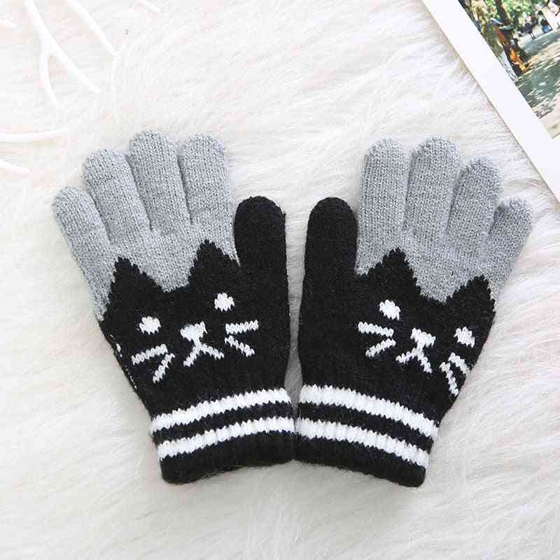 Zimske tople otroške rokavice za pletenje dojenčka