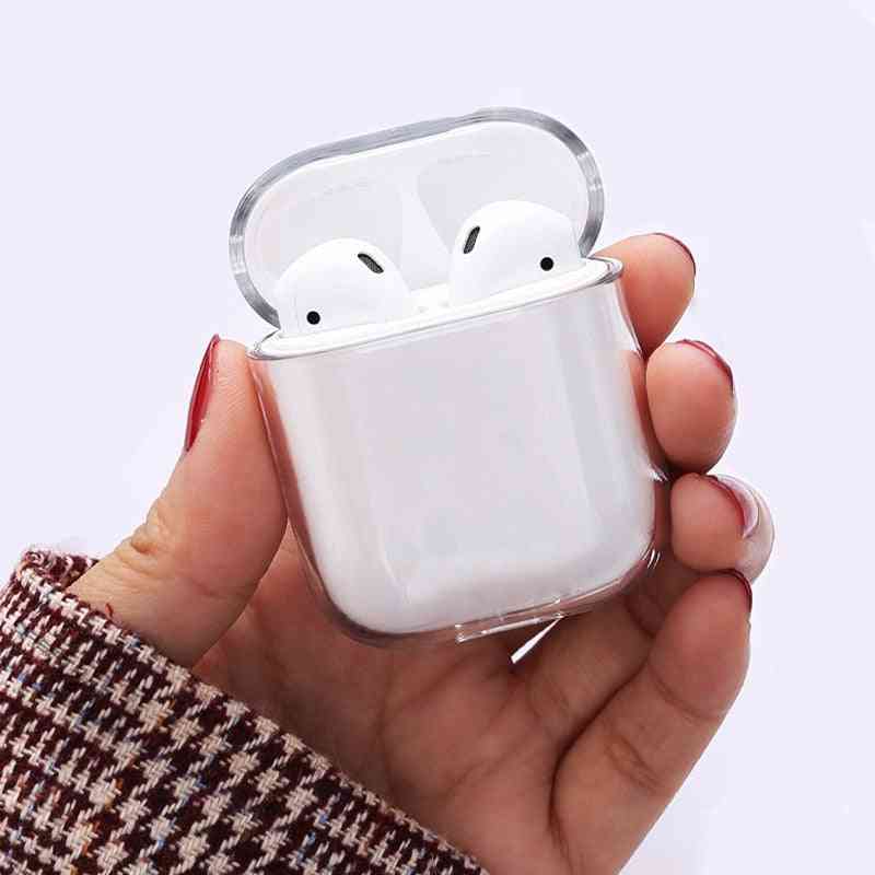 Transparent Wireless Earphone Charging Cover Bag