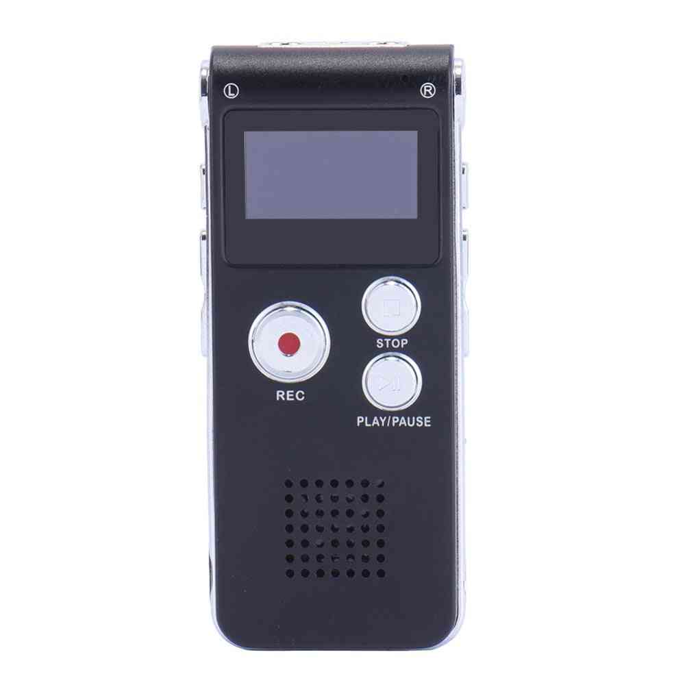Grabadora de voz pluma usb micrófono incorporado reproductor de mp3 dictáfono grabadora de entrevistas de audio digital con var / vor