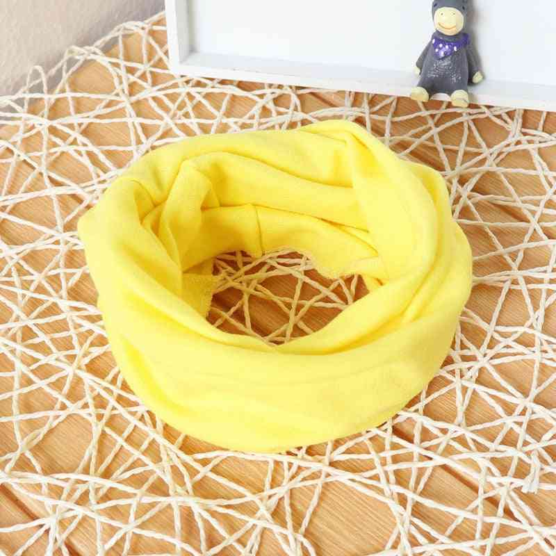 Autumn Winter Solid Cotton Scarves For Infant