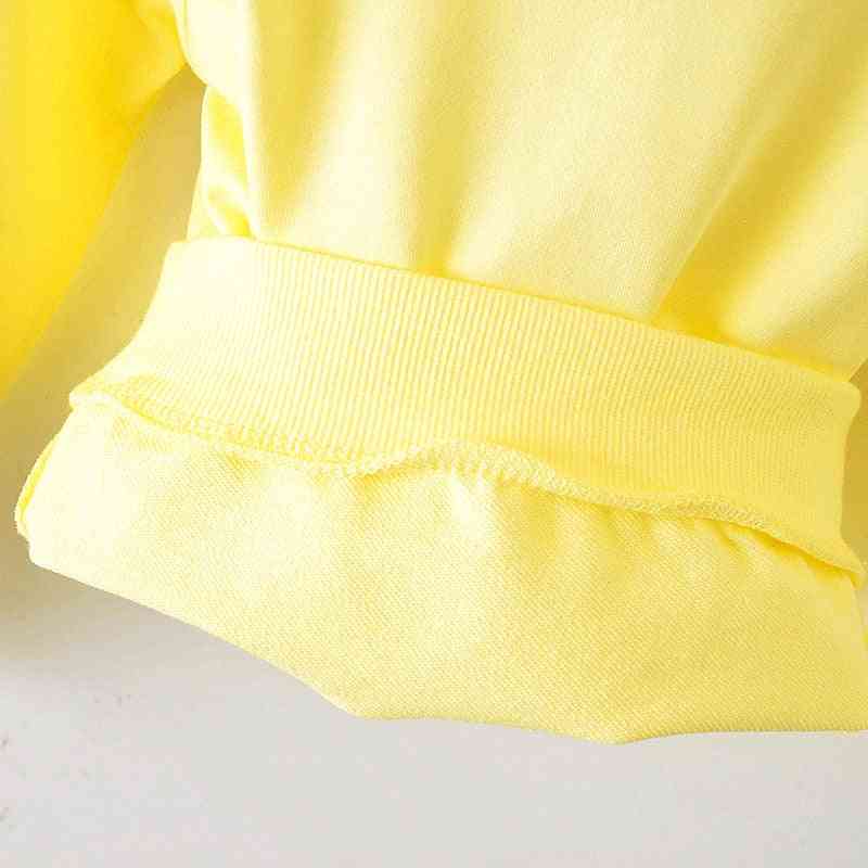 LAWADKA marka love pattern bluzy z długim rękawem, jesienna odzież niemowlęce bluzki dziewczęce - różowy / 9m