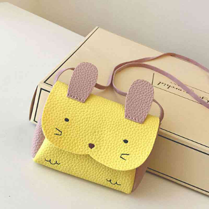 Bunny design crossbody messenger taske til børn