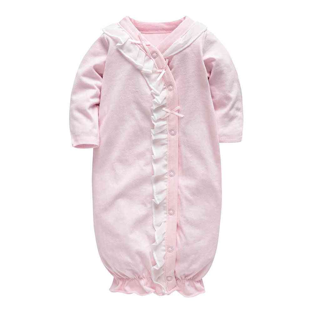 Baby Sleepers, Robe Princess, Pajamas Gown With Lace