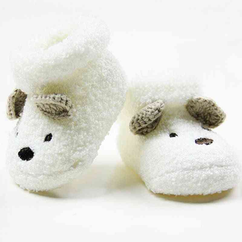 Cute Newborn Baby Socks - Warm Cartoon Animal Girl / Boy Infant Anti Slip Floor Sokken