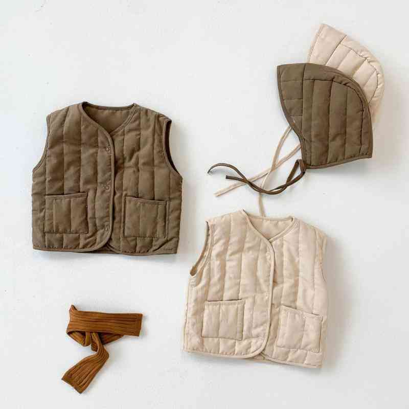 Winter Sleeveless Fashion Clothes For Baby &