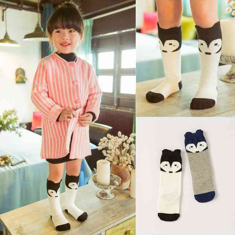 бебешки момичета чорапи с високи колена за деца