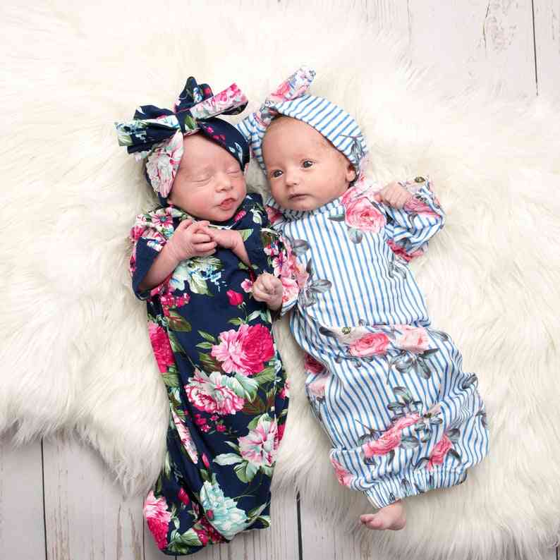Nyfött baby sovsäckar spädbarn filt swaddle wrap klänning kläder set - svart / 0-3 månader