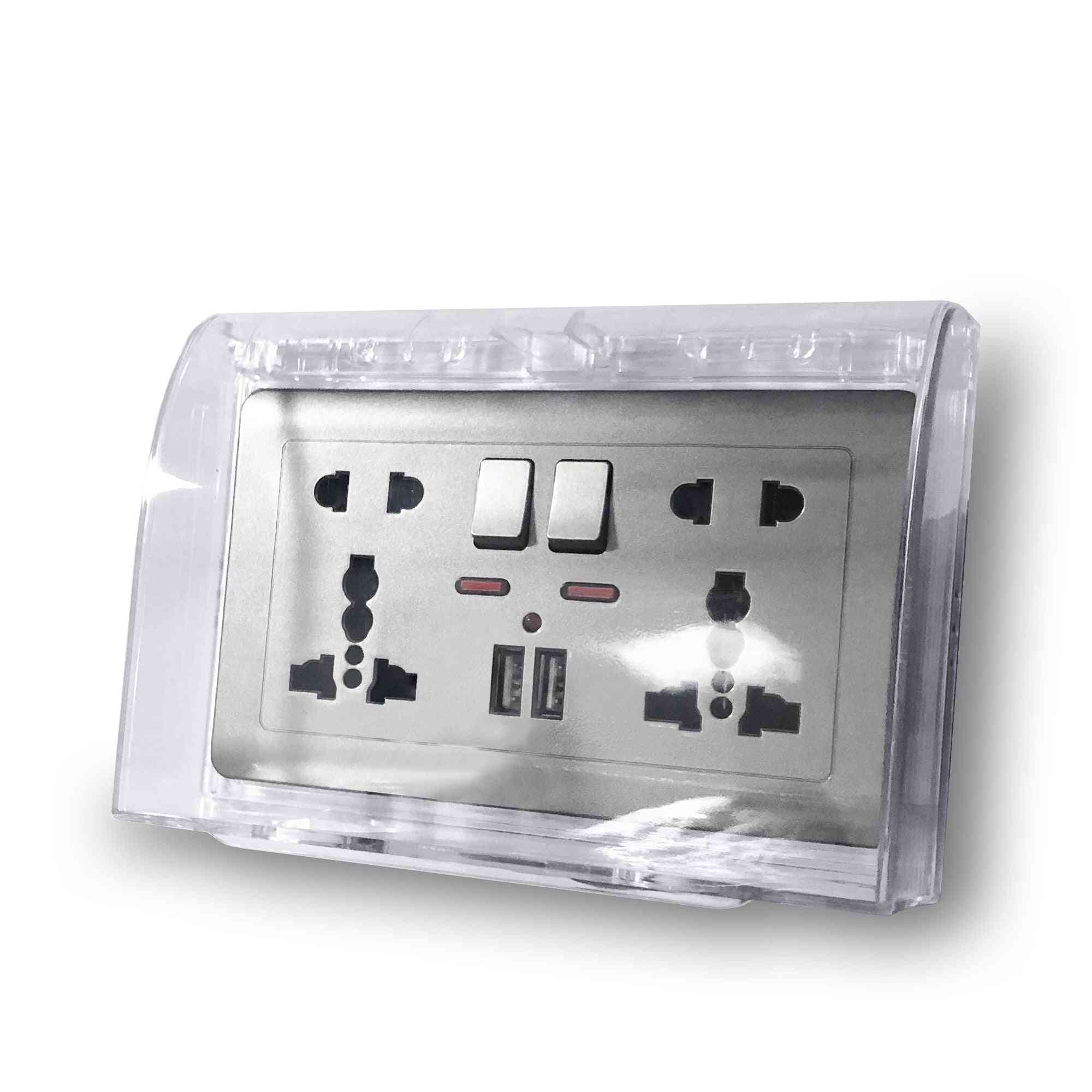 Rectangular Standard Switch Socket Protective Box, Waterproof Cover