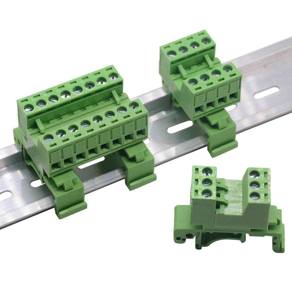 1pcs Rail Type Solderless Wire Terminal Connector Row