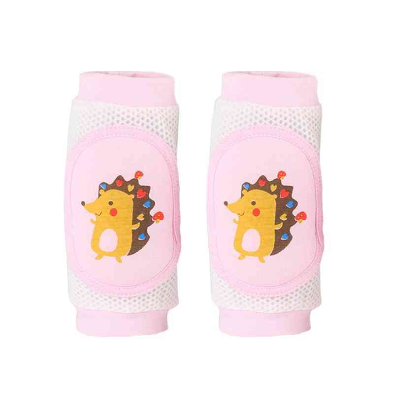 Novos aquecedores de perna de malha para bebê, joelheiras, almofada de cotovelo de segurança para crianças, bebês, menino, menina, almofada - 1