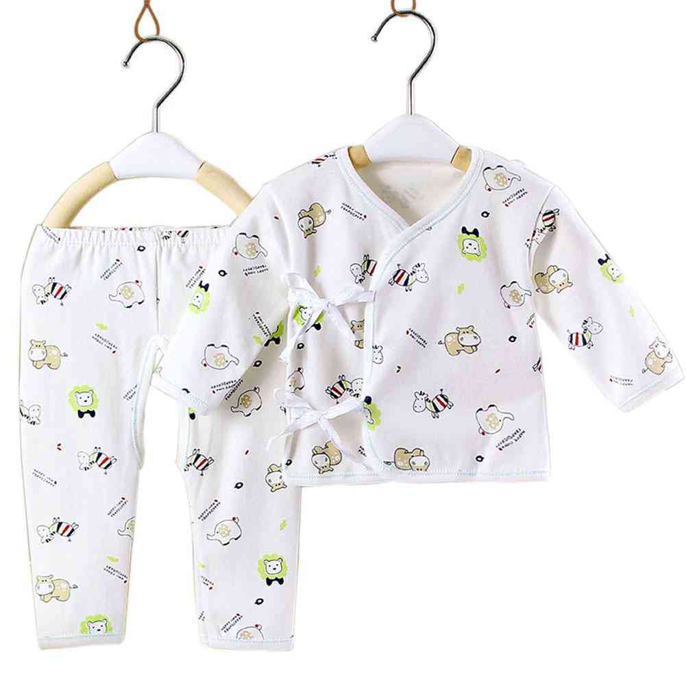 Baby Infant / Cute Printing Cotton Gowns Top & Pants