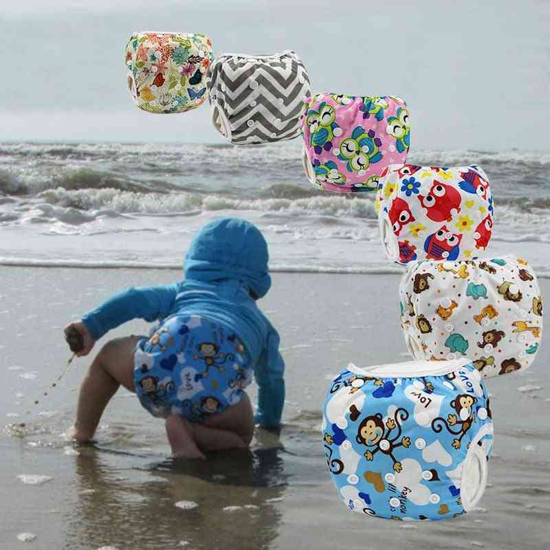 Baby Swim Diaper Wear Leakproof Reusable Adjustable For Infant Boy / Girl