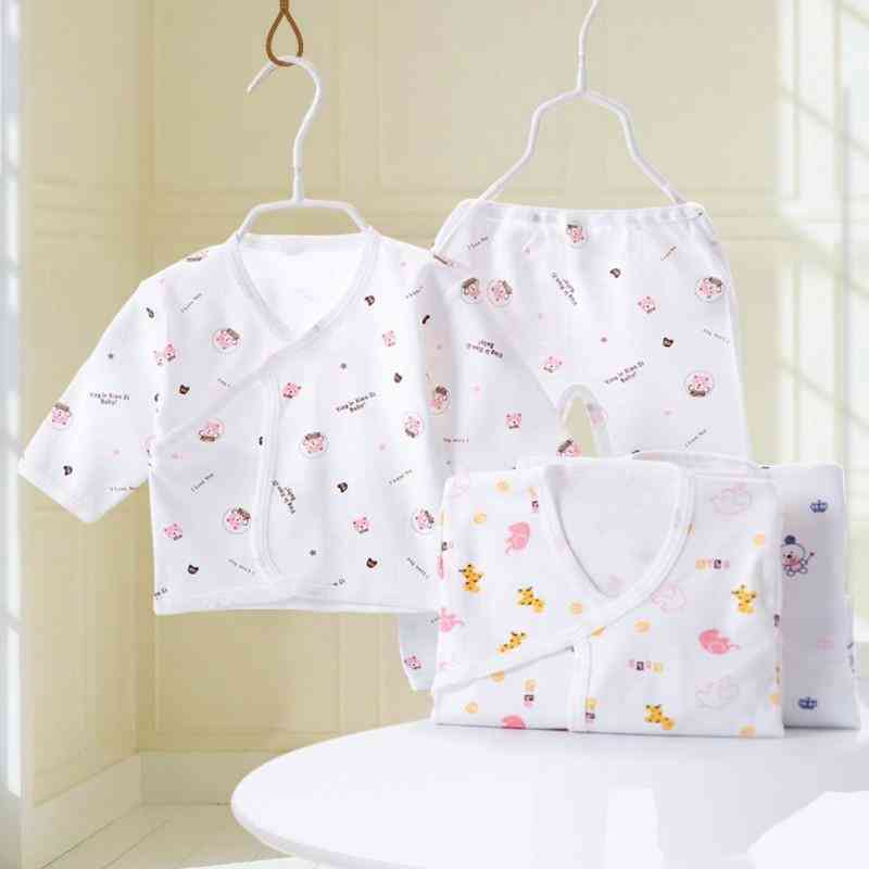 Newborn Baby Cute Pajamas Underwear Infant Cotton Clothing Set