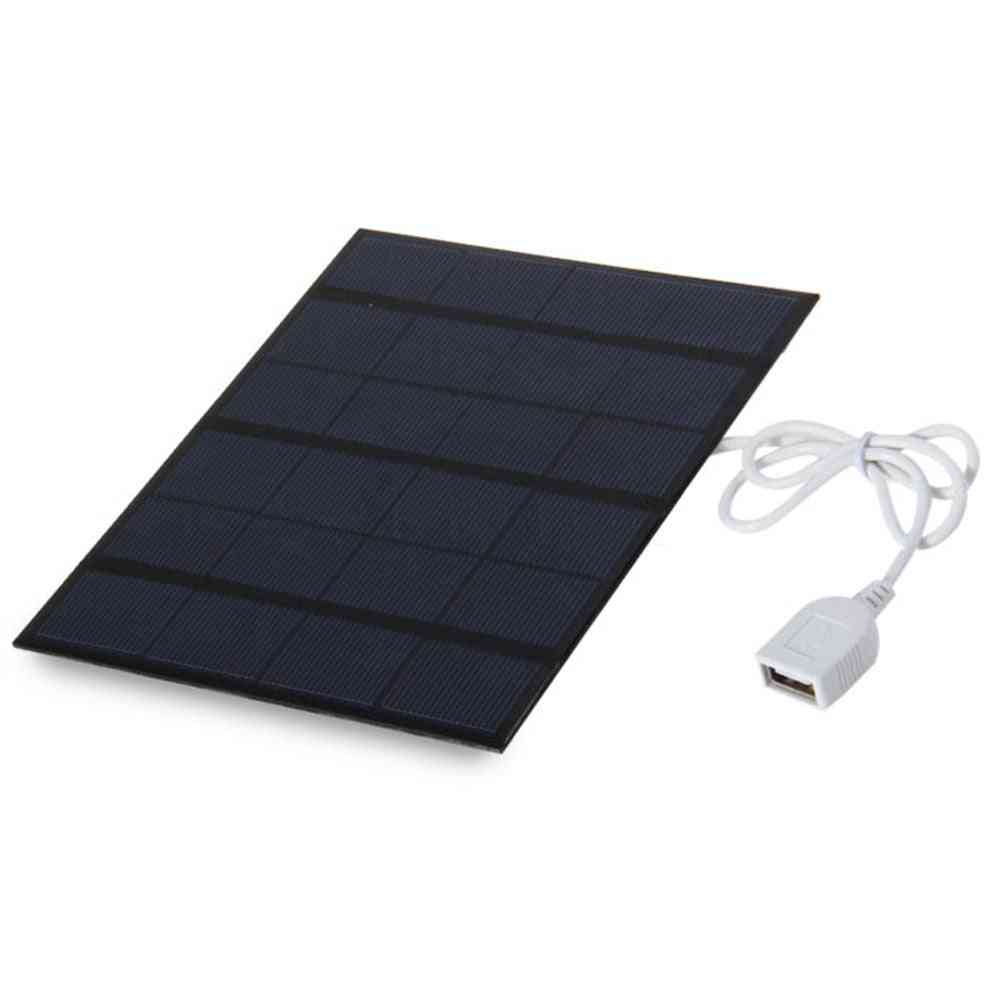6v 3,5W solárny panel USB nabíjačka batérií