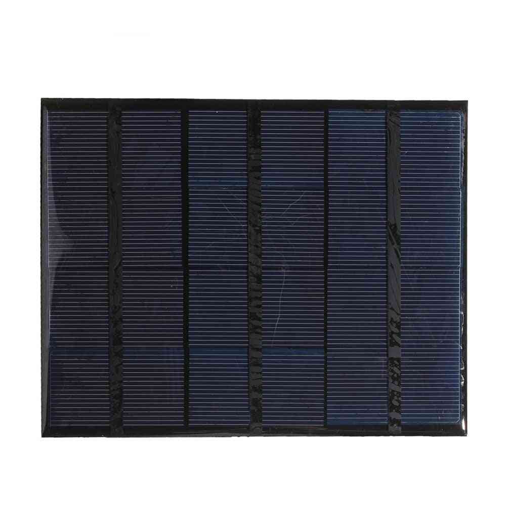 6v 3.5w 580-600ma zonnepaneel usb batterij oplader (165 * 135 * 2 mm) -