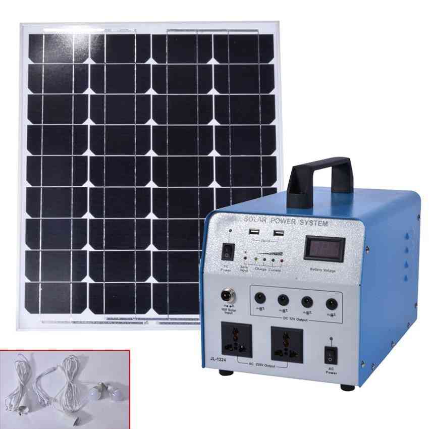 Système de génération d'énergie solaire et panneaux solaires (630 * 540mm) - 220v