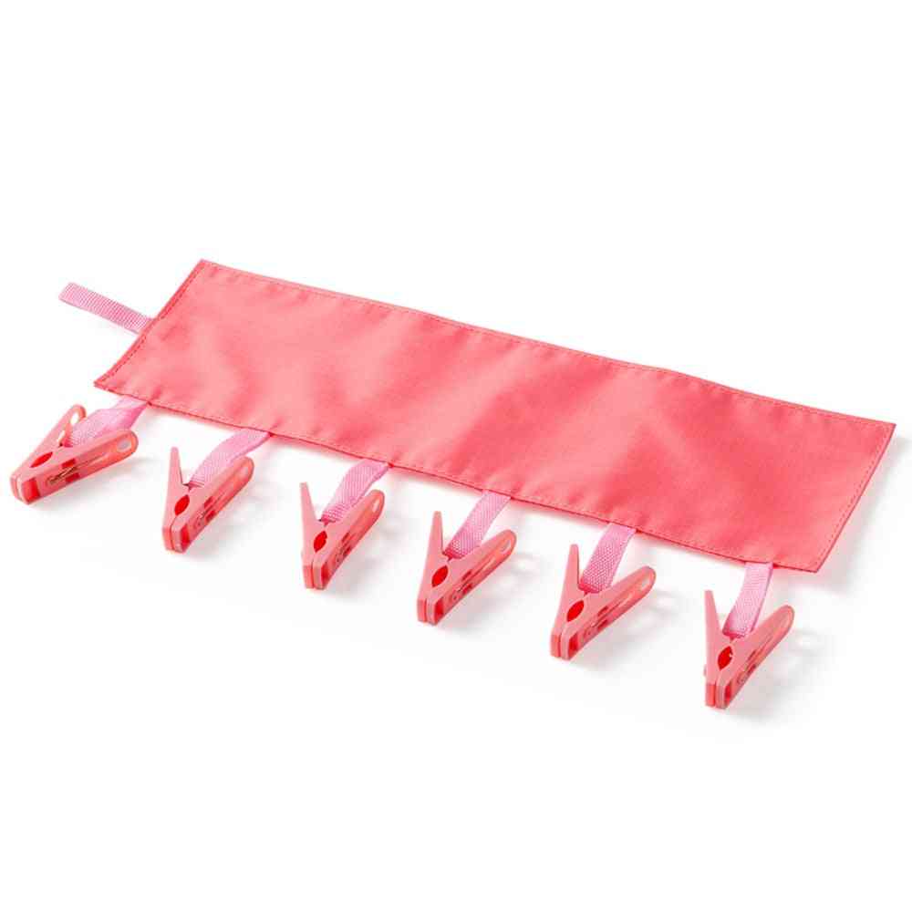 Portable And Fold Able Cloth Hanger Clips