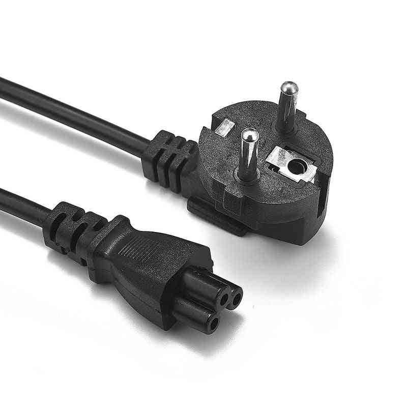 Eu plug ac c5 power verlengkabel voor laptops, tv, notebook, printer - 0,5 m