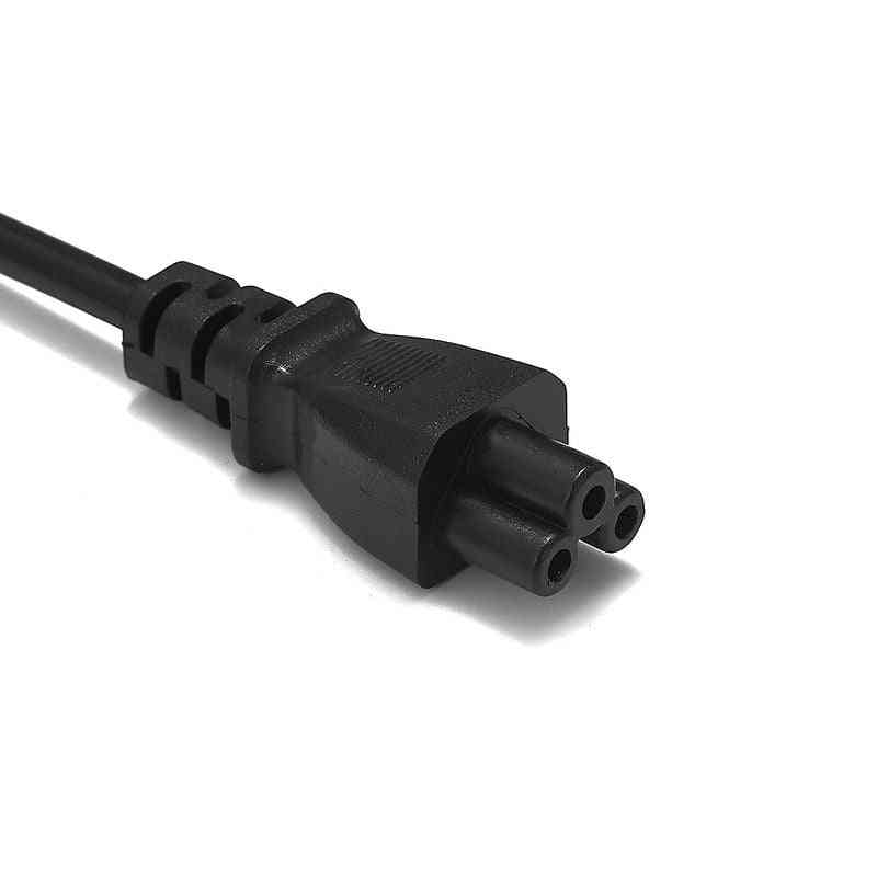 Eu plug ac c5 power verlengkabel voor laptops, tv, notebook, printer - 0,5 m