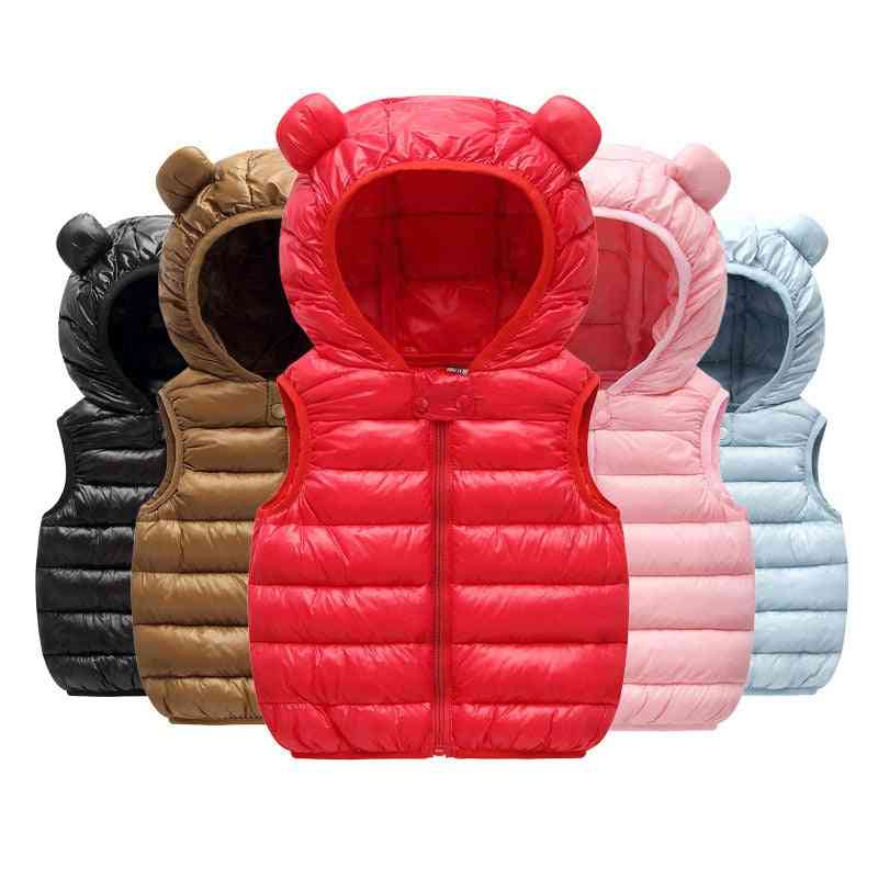 Baby Boy Clothes. Winter Vests- Cotton Hoodies