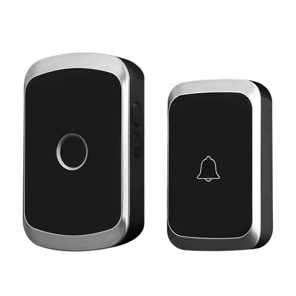 Wireless Waterproof Doorbell, 300m Remote Us/eu/uk Plug-  Chime 1 2 Button 1 2 Receiver