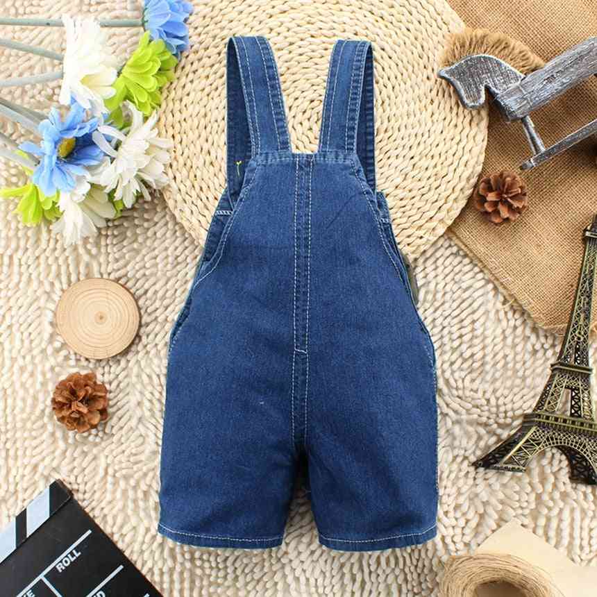 Traperice za odjeću za bebe -veralls kratke hlače za malu djecu dojenačke traperice
