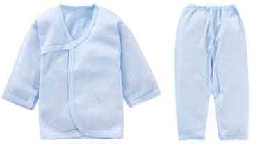 Nyfödda barn baby kläder natur friska pojke / flicka bomull tecknad höst bekväma underkläder