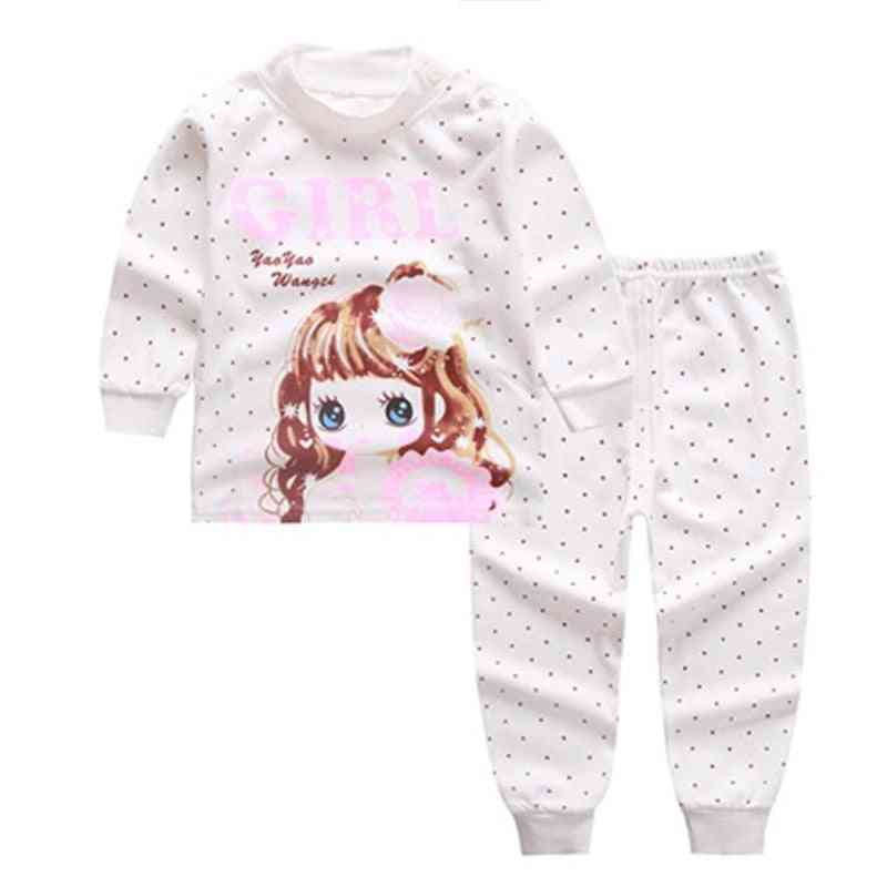 3-24m Baby Sleepwear Set Kids Animal Pijamas Cotton Nightwear