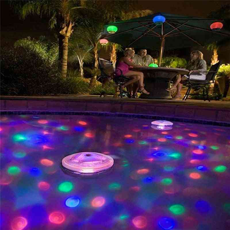 Underwater Led Disco Pool Light, Floating Glow Show Lamp
