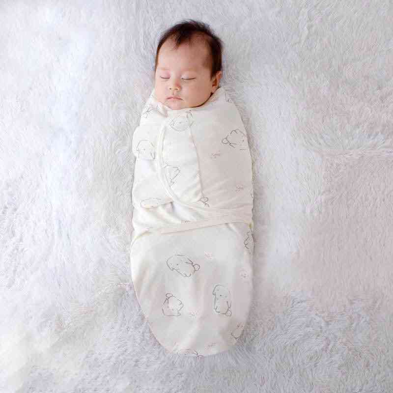 Newborm Baby Sleepers Pajama, Swaddle Cotton Prevents Startle Reflex Sleepwear