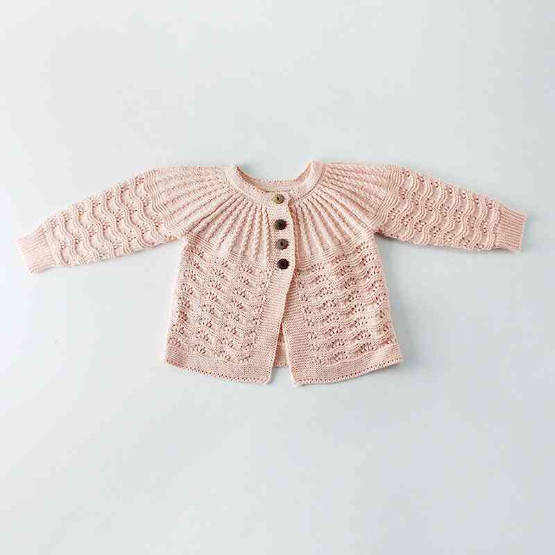 Neue Jungen Mädchen Pullover Blätter Design Strick Strickjacke Strampler Kleidung Set - wie das Bild-771 / 6m