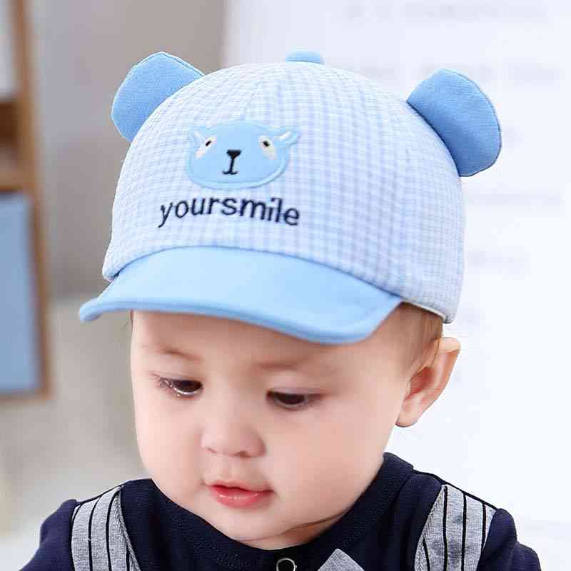 Cute Cartoon Baby Cap With Ears
