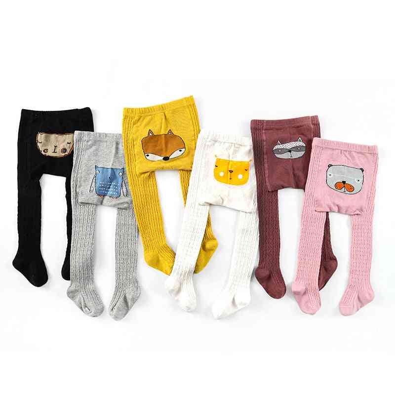 анимационни памучни чорапогащи за бебета момичета