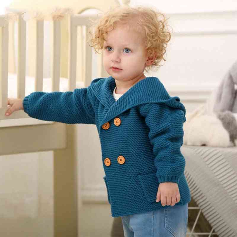 Spring Infrant Baby Sweater, Autumn & Winter Cotton Outerwear Boy / Girl Coat Clothes